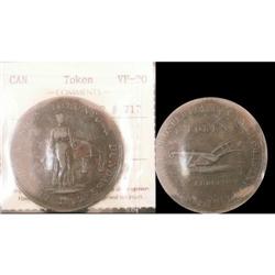 UC-3, Br: 717 Token ICCS VF30. A sharp and pr