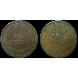 CH#AM-2; Br 975  1805 Hibernia  Choice uncirc