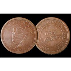 CH#AM-2; Br 975  1805 Hibernia  EF, scarce