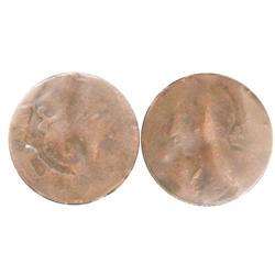 CH#BL-4; Wood 10 Bust of George III facing le