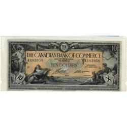 The Canadian Bank of Commerce   1917 $10