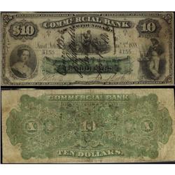 The Commercial Bank of Newfoundland 1888 $10