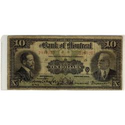 The Bank of Montreal 1914 $10 #2315207 CH-505