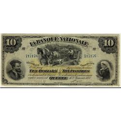 La Banque Nationale 1897 $10 #717176 CH-510-2