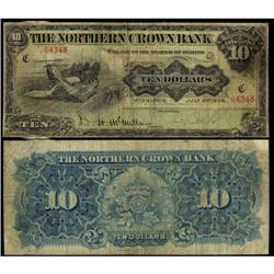 The Northern Crown Bank 1908 $10 #64348 Ch-54