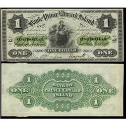 The Bank of Prince Edward Island 1877 $1 #266