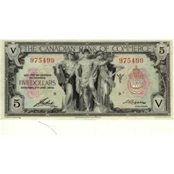 The Canadian Bank of Commerce 1935 $5 CH-75-1