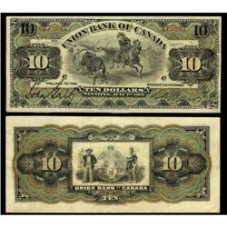 The Union Bank of Canada1912 $10 #617861 CH-7