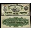 Image 1 : DC-2b 1870 $1 #356091 Toronto, Small Date CCC