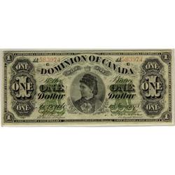 DC-8f-i 1878 $1 #583974 Payable at Toronto So