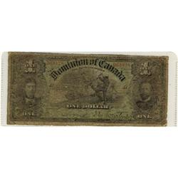 DC-12 1897 $1 #063428 G/VG.  Nice note for gr
