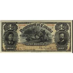 DC-13a 1898 $1 #711141  EF, bright with nice