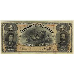 DC-13c 1898 $1 Boville Series O 375913.   VF.