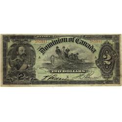 DC-14c 1897 $2 Boville #585941.  A solid Fine