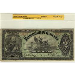 DC-14c 1897 $2 #102822 CCGS F12