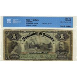 DC-16 1900 $4 #070508 CCCS VG-10 3short tears