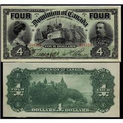 DC-17b  1902  $4 #318774 Boville, FOUR's at t