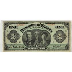 DC-18b 1911 $1 VF-EF #576408.  Clean example.