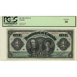 DC-18b 1911 $1  357028 PCGS VF-30