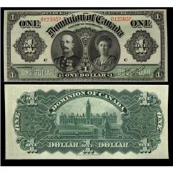 DC-18d 1911 $1 #012595P CCCS UNC-66.  Bright
