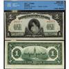Image 1 : DC-23a-i 1917 $1 #284737-H CCCS UNC63, Superb