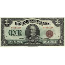 DC-25e 1923 $1 P-984188 Bronze seal, a nice a