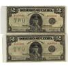 Image 1 : DC-26l 1923 $2, #W-173230 #W-082070. Lot of 2