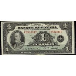 BC-2 1935 $1 #F2565917  a nice choice Uncircu