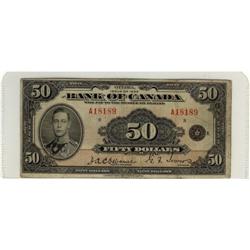 BC-13 1935 $50 #A18189 Fine.  A very rare and