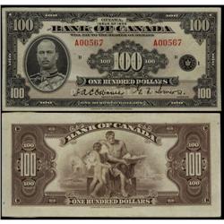 BC-15 1935 $100 English text A00567  CCCS AU-