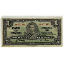 BC-21b Narrow Panel 1937 $1 #HA0601348. Nice