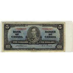 BC-23a 1937 $5 #AC7256237. Hard to find examp