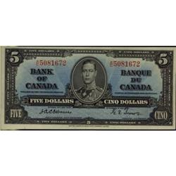 BC-23a 1937 $5 Osborne A/C5081672  CCCS UNC-6