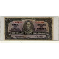 BC-24a 1937 $10 #AD5954004. Popular Osborne e