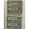 Image 1 : BC-29a and BC-29b Devil's $1.  Lot of 53 note