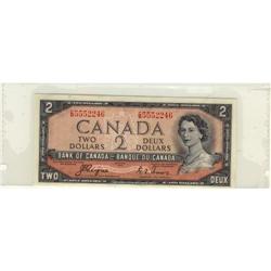 BC-30b 1954 $2 DF #CB5552246 CCCS UNC-60. Bri