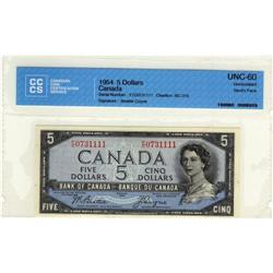 BC-31b 1954 $5 F/C 0731111 CCCS UNC-60