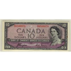 BC-32a 1954 $10 B/D6599970 CCCS UNC-60