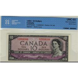 BC-32b 1954 $10 #FD2994344 CCCS UNC65