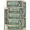 Image 1 : BC-37a 1954 $1.  Lot of 43 notes. Includes BC