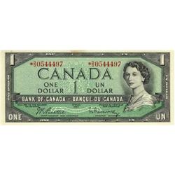 BC-37bA 1954 $1 *D/O0544497 AU with a light y