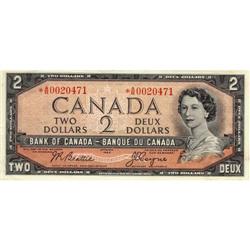 BC-38aA 1954 $2 Beattie-Coyne *A/B0020471 AU-