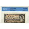 Image 1 : Bank of Canada, $100.00 note 1954, graded CCC