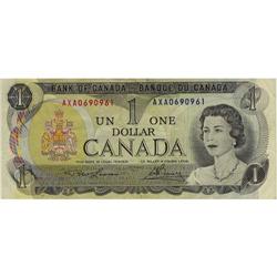 BC-46aA-i 1973 $1 #AXA0690961,  Test Note iss