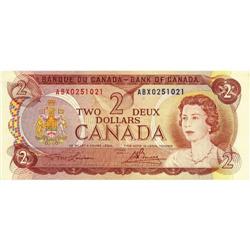 BC-47aA-i 1974 $2 ABX0251021 Lawson-Bouey Unc