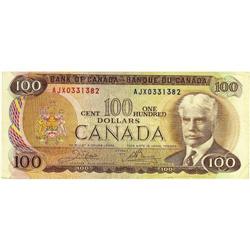 Bank of Canada, $100.00 replacement note 1975