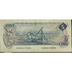 BC-53bT 1979 $5 Lawon-Bouey 33000473096, EF.