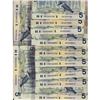 Image 1 : BC-56a 1986 $5.  Lot of 12 noteS ALL GEM UNC