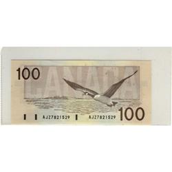 BC-60a-i 1988 $100 #AJZ7821529.  UNC