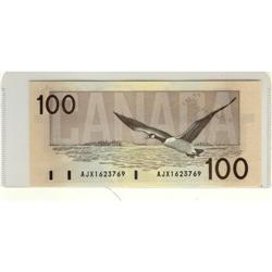 BC-60aA  1988 $100 AJX1623769 Choice Unc. Hid